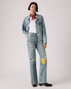 Levi’s × Disney Pixar 🌟 Größe W29 L32 Toy Story Loose Jeans Denim Neu mit Etikett - Bild 1 von 13
