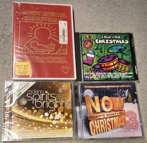 Lot Various Christmas CD\DVD Very Special Christmas Rock N Roll Now That's What - Picture 1 of 2