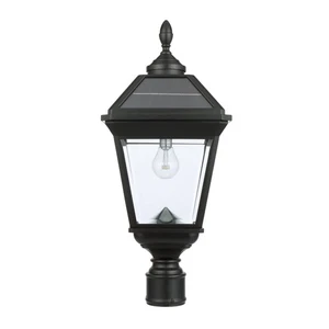 Imperial Bulb Solar Post Light Trapezoidal Panels 3" Fitter Mount $179.99 - Picture 1 of 11