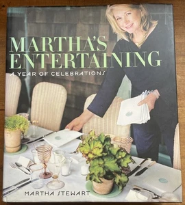 Martha's Entertaining : A Year of Celebrations, Coffee Table Hardcover Book - Picture 1 of 20