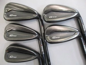 Ping G710 Iron Set 6-9 P HIGH DISTANCE BLACK40(JP) R Men Right-Handed #dC - Picture 1 of 6