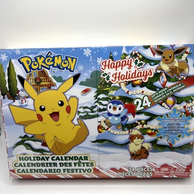 Pokemon Holiday Limited Edition Advent Calendar Jazwares Exclusive Sealed 2022 - Image 1 of 4