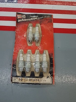 Champion Spark Plugs RF-14Y4 Pack of 6 - Image 1 of 4