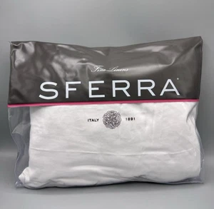 SFERRA GIZA 45 SATEEN X-LONG TWIN Fitted Sheet 39" X 80" X 17", Egyptian Cotton - Picture 1 of 10