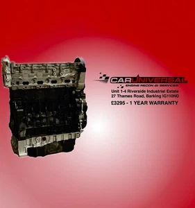 2.0 Peugeot Boxer Fully Reconditioned Bare Engine S&F in EXC! 1 YEAR WARRANTY - Picture 1 of 2