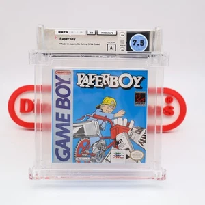 Game Boy Original PAPERBOY / PAPER BOY - WATA GRADED 7.5 A NEW & Factory Sealed! - Picture 1 of 10