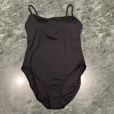 Gap 游泳大号回收背心连体泳衣黑色全新无标签 — 第 1/4 张图片