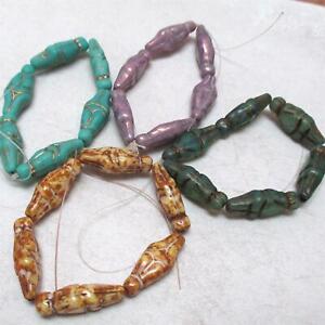 Czech glass, 24 Goddess Bead Collection, 4 different colors