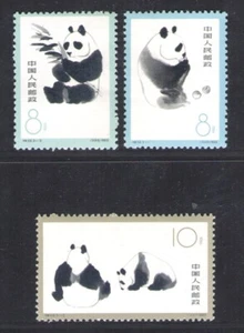 1963 CINA - Panda Giganti - Michel n. 736-38 - MNH** - Picture 1 of 2