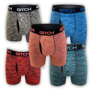 GITCH Underwear Men's Boxer Brief Mens Luxury Boxer Briefs  5 PACK NEW - Bild 1 von 6