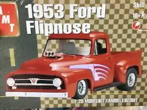 AMT 31799 1953 Ford Pickup Truck FlipNose McM KIT 1/25 FS - Picture 1 of 2