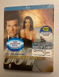 James Bond 007 For Your Eyes Only Exclusive Blu-Ray Steelbook Sealed! Rare. - Picture 1 of 6
