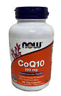 CoQ10 100mg with Hawthorn Berry Now Foods 180 VCaps Sealed EXP 11/2026