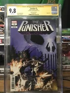 Punisher 1 cgc 9.8 1:25 Variant Signed by Clayton Crain In Purple - Picture 1 of 3