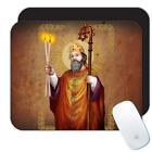 Geschenk Mousepad: St. Blaise katholische religiöse Kerzen arabesk christlich Sao