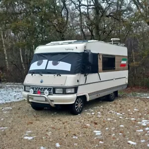 Cubierta de pantalla Hymer 564 oscurecida cortina ciega envoltura ojos - Imagen 1 de 4