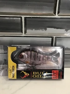 Catch Co Mike Bucca's Baby Bull Gill Swimbait 3.75" Slow Sinking Violet Brim NEW - Picture 1 of 4