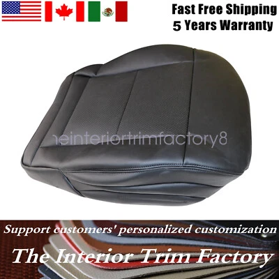 Cubierta inferior de cuero para pasajero negra 2010 a 2016 para Mercedes Benz Clase E E E350 Foto 1 de 4