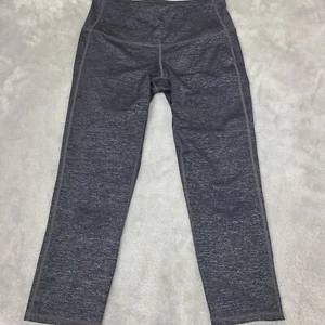 Athleta black space dye crop leggings Size XS - Picture 1 of 7