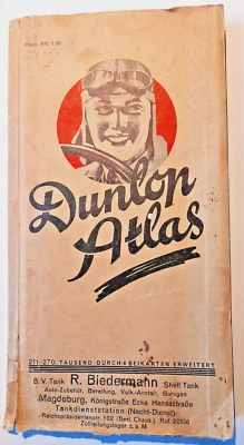 Dunlop Atlas 20 Ravenstein Straßenkarten Stadtpläne Shell Magdeburg 211.-270.Tsd - Bild 1 von 4