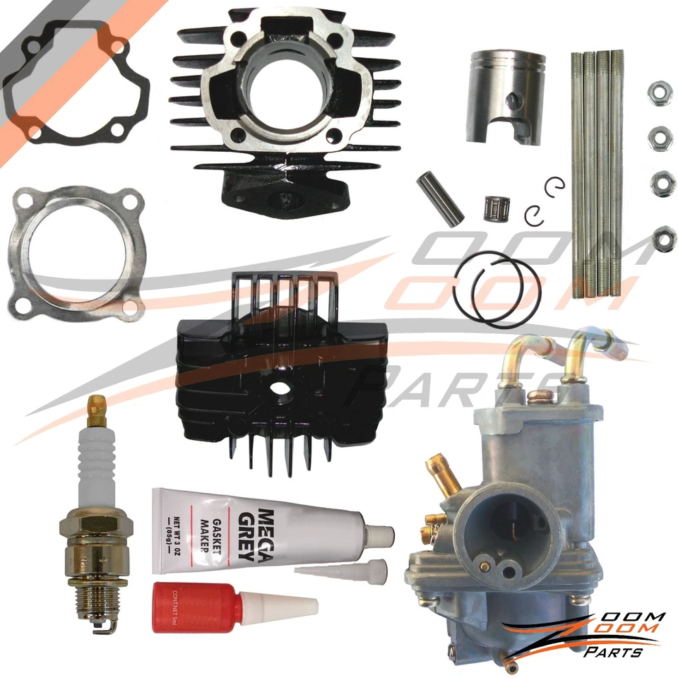 Yamaha PW 50 PW50 Carburador Cilindro Pistón Anillo Junta Extremo Superior Kit 1981-2009 Foto 1 de 1