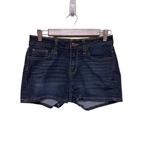 Daytrip Buckle Lynx High Rise Denim Blue Jean Shorts Women's Size 28 - Picture 1 of 8