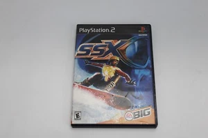 SSX BIG Sony Playstation 2 PS2 2000 Video Game Black Label Complete - Picture 1 of 4