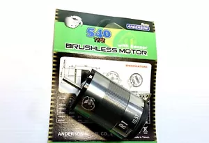3650-4200 10.5T R1 ANDERSON BRUSHLESS MOTOR 540 TYPE FOR RC CAR 1/10 - Picture 1 of 1