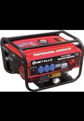 Professional Strom-Generator Benzin 4-Takt Meta-8500W Stromerzeuger Modell 2022 - Bild 1 von 4