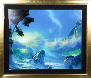 Dale Terbush Paradise of the Heart Silkscreen Print Framed 25 Edition - Picture 1 of 10