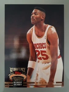 1992-93 Topps Stadium Club Robert Horry Rookie #223 Houston Rockets NBA Lesen! - Bild 1 von 4