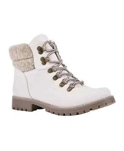 Cliffs White Mountain Pathfield Hiking Combat Boots Bootie White 8.5 8 New 20C - Picture 1 of 10