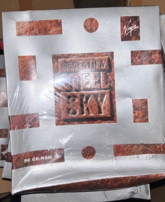 PC Big Box CD-ROM Game Beneath A Steel Sky 1994 Virgin Revolution Software NEW - Image 1 of 4