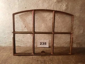 Originales Dänisches Rundbogen Gussfenster (nur Kippelement) H:47 cm B:61 cm - Bild 1 von 2
