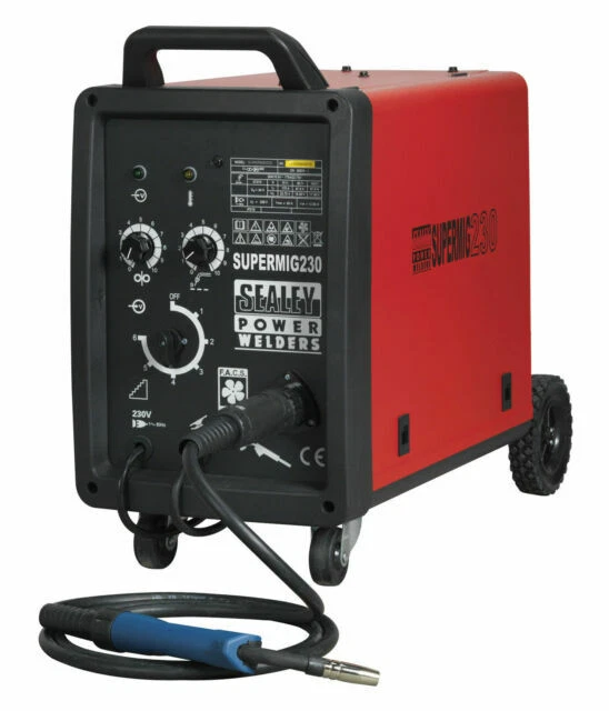 Sealey SUPERMIG230 230V MIG Welder with Binzel Euro Torch