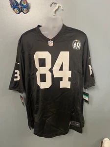 Original Nike NFL Raiders 60th Anniversary #84 Brown Limited Edition Jersey XL - Picture 1 of 5