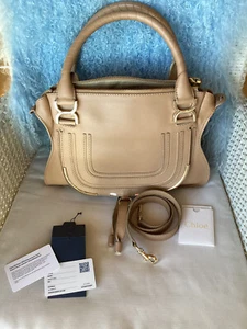 Chloe Tasche Marcie light tan neuwertig - Bild 1 von 8