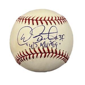 DAVE STEWART Original Signed Autographed OML Rawlings Baseball COA Cert WS MVP