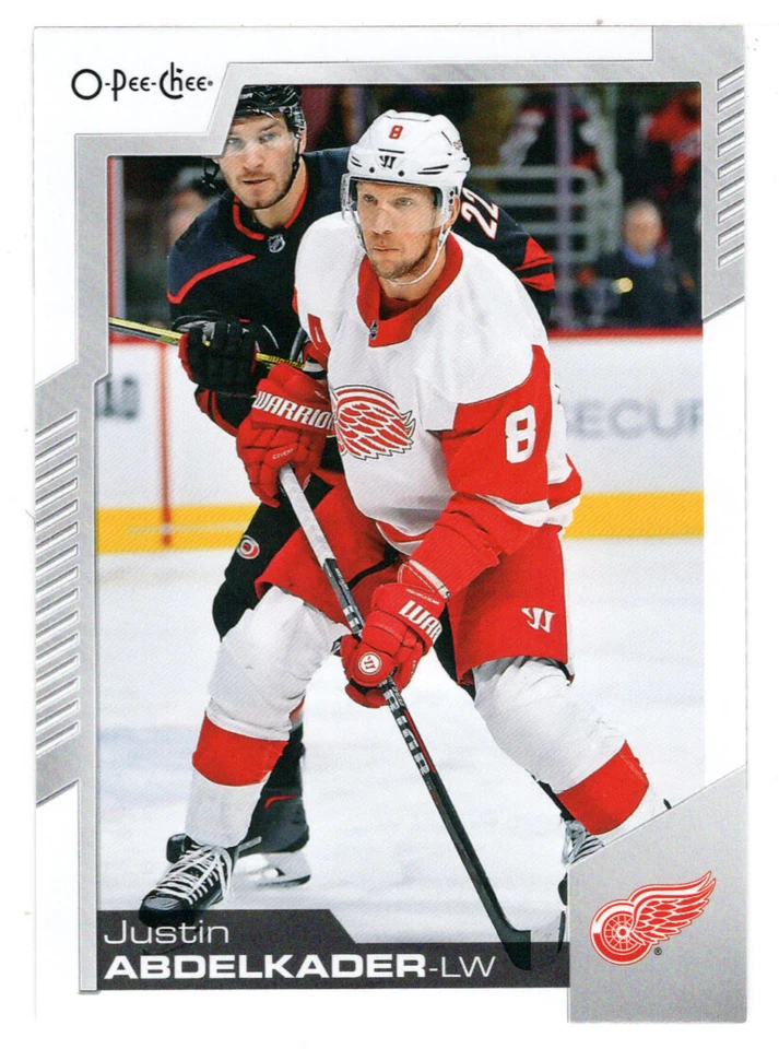 Justin Abdelkader - Detroit - (Hockey Card) 2020-21 O-Pee-Chee # 347 MT - Image 1 of 1