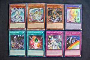 Rainbow Dragon Deck set (Ultimate Crystal Beast, Advanced Dark, Overdragon...) - Picture 1 of 1