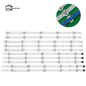 10 Piezas Tiras LED TV para 42LA615S 42LA615V 42LA616V 42LA6200 42LA6205 - Imagen 1 de 6