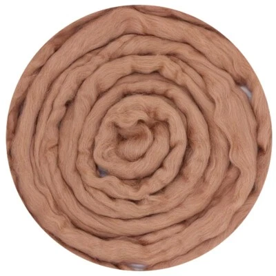 Merino Wool Roving for Needle Felting - 21 Micron Fiber Top  Felting Wool Top - Image 1 of 4