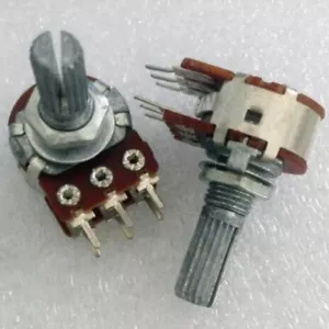 20x B-25K Potentiometer Rotary 6mm Split 20mm Shaft,B25 - Picture 1 of 3