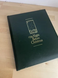 The NIGHT BEFORE CHRISTMAS HALLMARK Book Padded HC 1994 Miki Yamamoto RARE! - Picture 1 of 5