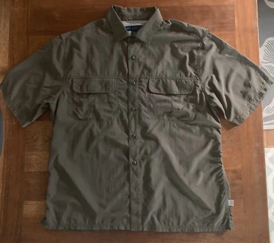 EMS Army Green Short Sleeve Shirt Large - Image 1 of 4