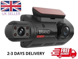 Car DVR Camera Dual Record Hidden Video HD 1080P Night Vision Front And Rear UK - Picture 1 of 11