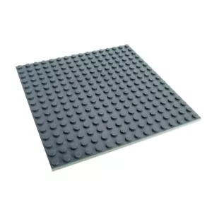 1x Lego Bau Platte 16x16 neu-dunkel grau beidseitig bebaubar Basic 6004927 91405 - Bild 1 von 1
