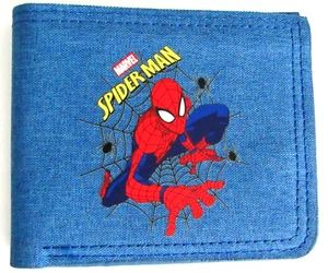 Spiderman Comics Wallet Bi-Fold Red/Blue NEW with Snap (Style 1) - Picture 1 of 3