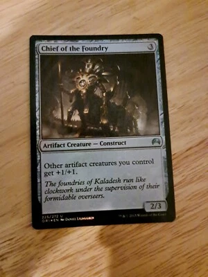 MTG - Chief of the Foundry (FOIL) - Magic Origins - Image 1 of 2
