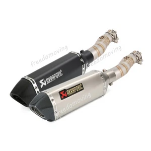 Slip On For CFMOTO 450MT 2024-2025 Mid Exhaust Link Pipe 51mm Muffler Silencer - Bild 1 von 17